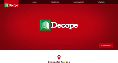 Desktop Screenshot of decope.com.mx